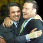 Aznar y el canciller alemán se reunieron en Berlín para intentar llegar a un acuerdo