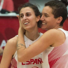 Alba Torrens y Laura Nicholls, puntales de la selección española.