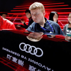 Audi presenta sus modelos en la felia del automóvil de Pekín en abril. /
