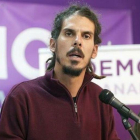 Alberto Rodríguez, el sustituto de Pablo Echenique en la Secretaría de Organización de Podemos.