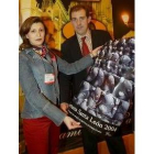 Travesí y Canuria muestran el cartel de la Semana Santa con fotos de César