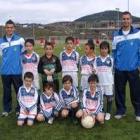 Equipo del Flores del Sil B que milita en la categoría benjamín