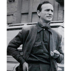 Imagen del escritor, futbolista y cronista deportivo leonés Germán Tuñón