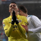 El centrocampista del Villarreal Pablo Fornals, autor del gol de la victoria del equipo amarillo.