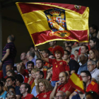 La afición leonesa volvió a responder con un lleno absoluto del Reino en el primer paso de España hacia el Mundial de Rusia 2018. JESÚS