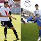 Jozabed Sánchez, con la elástica del Sevilla Atlético. Saúl, con la camiseta del Real Club Deportivo en Riazor.