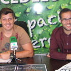 Los concejales de Medio Rural y Cultura de Carracedelo. M. MACÍAS