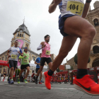La Media Maratón y los 10 Kilómetros Vía de la Plata contaron con cerca de 200 protagonistas. JESÚS F. SALVADORES