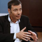 Tomás Gómez, durante una entrevista tras conocer el anuncio de Trinidad Jiménez.