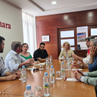 Reunión de los candidatos en la sede de la Cámara de Comercio de León. PP LEÓN