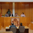 Algunos de los miembros de la Corporación Municipal durante el Pleno celebrado en San Andrés.