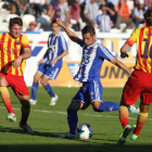 La Deportiva mostró su solvencia ante el Barça B en El Toralín.