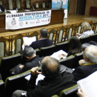 Primera sesión de las Jornadas, celebrada ayer en la Facultad de Veterinaría.