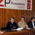 Los candidatos socialistas asistieron a un acto político en Sahagún
