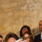 Antonio Silván llevó el palo de selfie para fotografiarse con su equipo el día de la presentación de su candidatura. Fue foto en todos los periódicos digitales y de papel de la provincia.