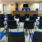 Sala de la Escuela Balear de Administración Pública donde tendrá lugar el juicio.