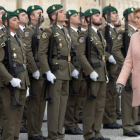 De Cospedal preside los actos de celebración de la Inmaculada, patrona de Infantería. MARTA PÉREZ