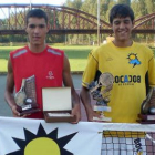 Sergio Núñez y Edgar disputaron la final del torneo bañezano.