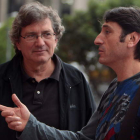 El director Gerardo Herrero y el actor leonés Carmelo Gómez, que protagonizará su nueva película.