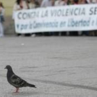 Una imagen de archivo de una de las concentraciones de la plataforma leonesa en la plaza de Botines