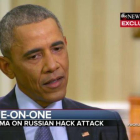 Barack Obama, durante su entrevista con ABC News.