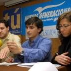 Dirigentes de Nuevas Generaciones del PP en una imagen de archivo de un acto en Ponferrada