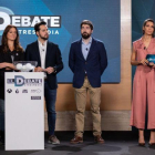 Imagen del sorteo de El debate de Atresmedia.