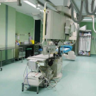 Sala de hemodinámica del Hospital de León.