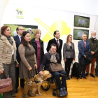 La consejera Alicia García, en la inauguración de la exposición. Diego de miguel