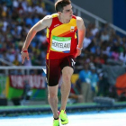 Bruno Hortelano bate en la primera serie de los JJOO de Río el récord de España de 200 metros.