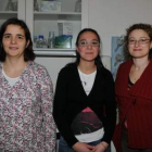Las investigadoras: Gracia Merino, Rebeca Real y Margarita Marqués.