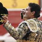 Joselillo durante una de sus últimas corridas en la Plaza de Toros de Pamplona.