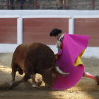 Una corrida de toros en Astorga. FERNANDO OTERO