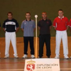 Vencedoras y finalistas de la primera categoría femenina.