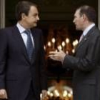 Último encuentro entre Zapatero e Ibarrexte en La Moncloa el 21 de junio del 2007