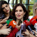 La candidata del PP a la presidencia de la Comunidad de Madrid, Isabel Díaz Ayuso.