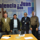 Reunión, ayer en Valencia de Don Juan entre los alcaldes y los representantes de la Junta.