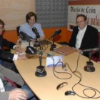 Joaquín Otero, Javier García-Prieto, la moderadora Nuria González, Alfredo Villaverde y Domingo Fuer