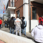 Un grupo de desempleados del municipio fue recibido ayer por el alcalde José Luis Ramón.