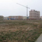 Vista de los terrenos donde se edificará el centro.