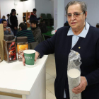 Sor Pilar Terceño, en el centro de día de Calor y Café, donde es voluntaria para ayudar a los más necesitados.
