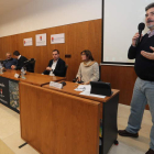 Expertos y académicos participantes en el debate sobre la valorización de la biomasa. L. DE LA MATA