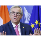 El presidente de la Comisión Europa, Jean-Claude Juncker, horas antes del inicio de la última cumbre europea del año 2016.