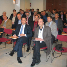 Imagen de los asistentes a la reunión ayer en Valdeorras.
