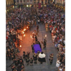 La plaza mayor de Astorga se rinde a romanos y astures.