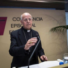 El cardenal Ricardo Blázquez, presidente de la Conferencia Episcopal.