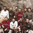 Los integrantes de la primera expedición española a los Andes peruanos, en 1961.