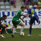 Yuri marcó un gol de cada forma. El 4-1 lo hizo rematando de tacón, que era la única manera de poder golpear el balón centrado desde la derecha para que cogiera portería