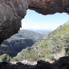Entrada a la cueva de Librán, en el municipio de Toreno. AFB