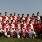 Formación del equipo del Unión Trobajo, tercer clasificado del grupo B de la Liga de la Amistad.